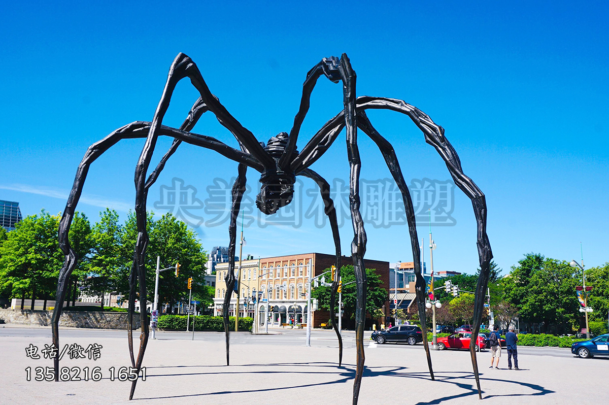 大型抽象蜘蛛雕塑