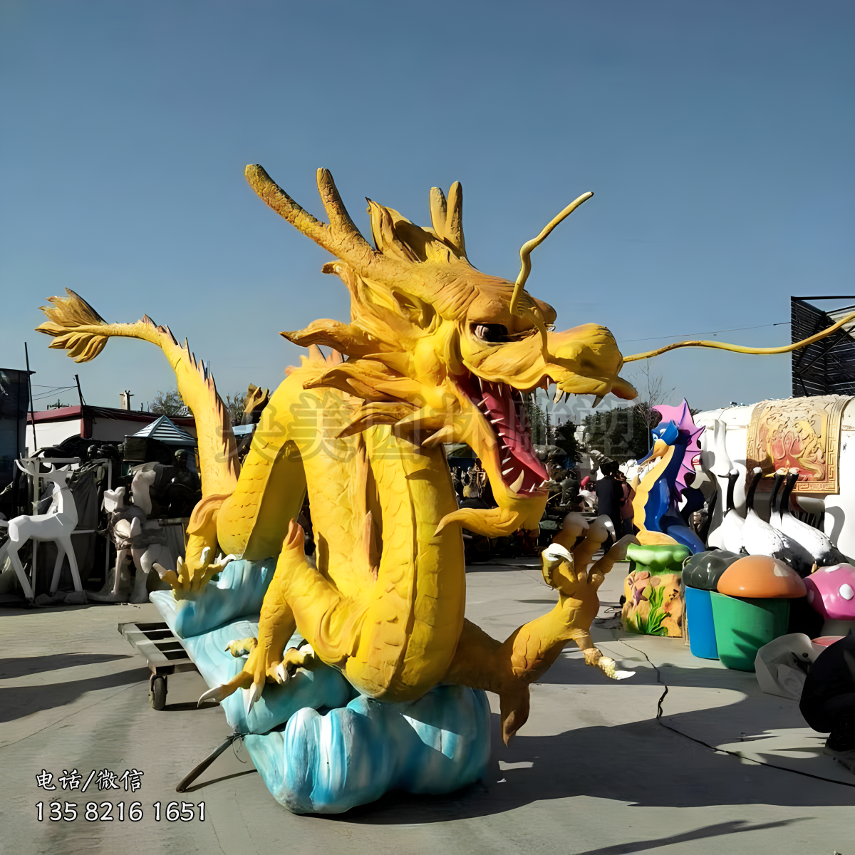 神龍玻璃鋼景觀雕塑