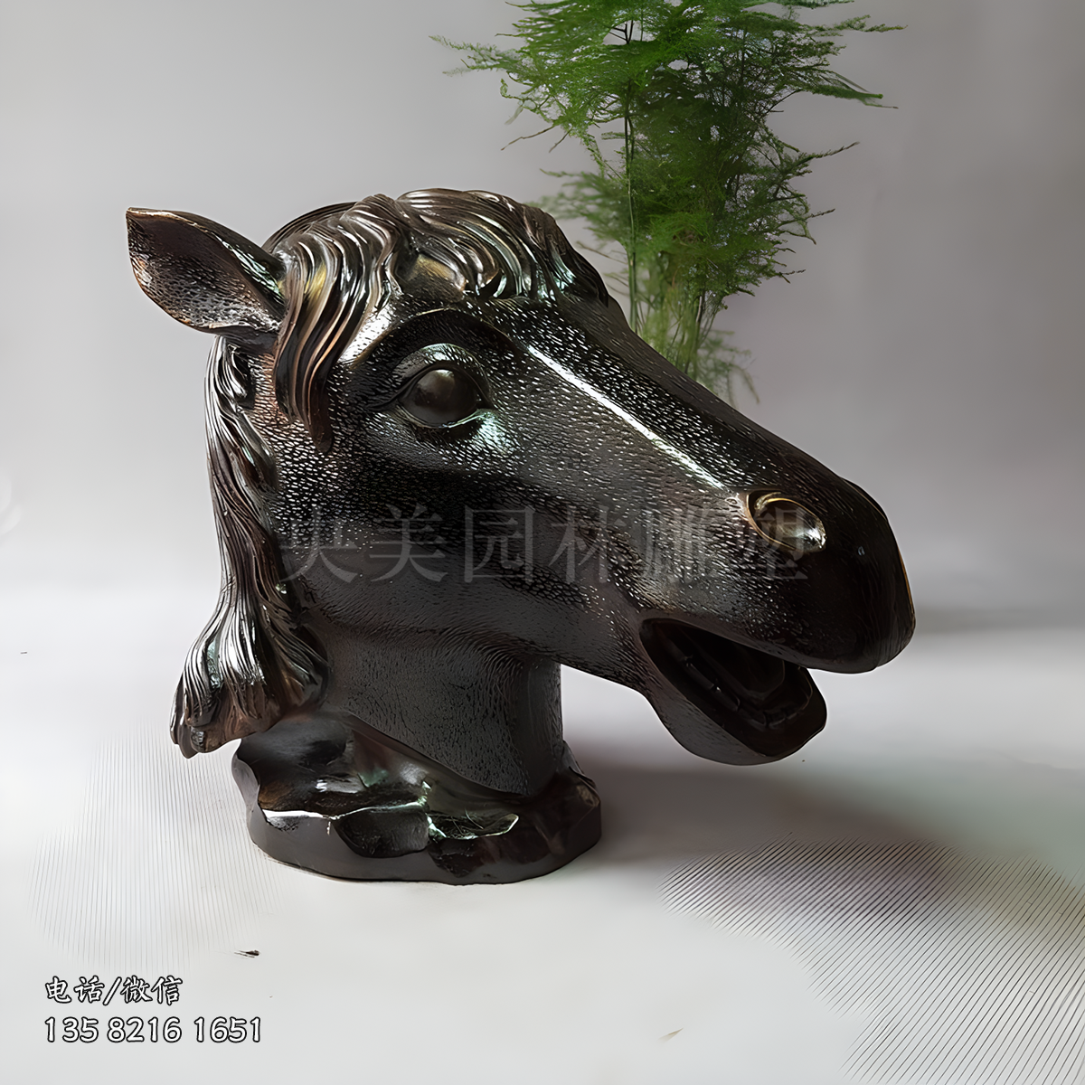 午馬鑄銅十二生肖獸首