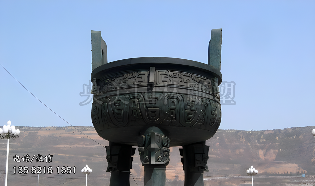 大型青銅鼎雕塑