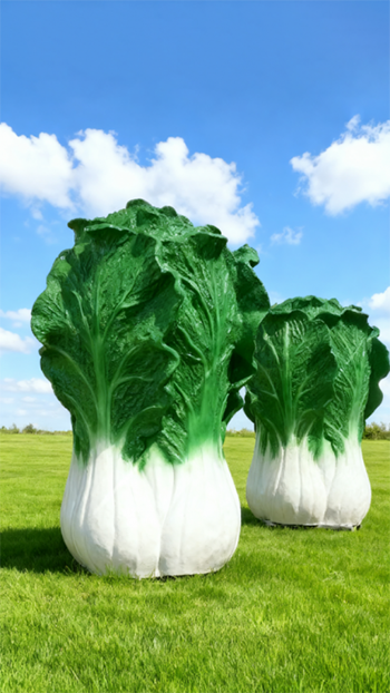 玻璃鋼仿真白菜雕塑 (19)