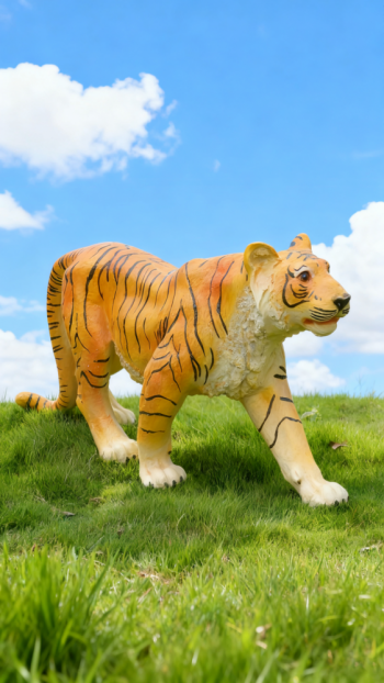 玻璃鋼仿真老虎雕塑 (7)