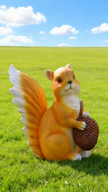 玻璃鋼仿真松鼠雕塑 (14)