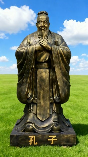玻璃鋼孔子雕塑 (13)