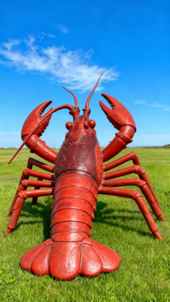 玻璃鋼龍蝦雕塑 (4)