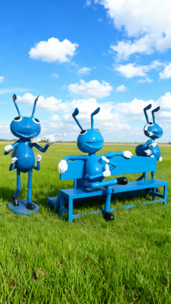 玻璃鋼螞蟻雕塑 (12)