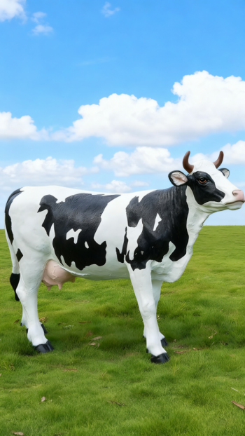 玻璃鋼奶牛雕塑 (12)