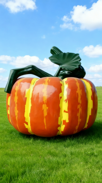 玻璃鋼南瓜雕塑 (9)