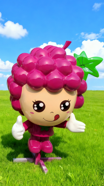 玻璃鋼葡萄雕塑 (9)