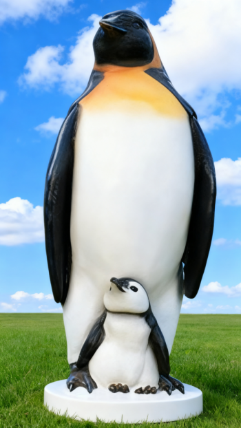 玻璃鋼企鵝雕塑 (12)