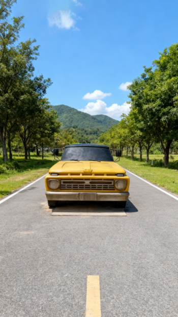 玻璃鋼汽車雕塑 (5)