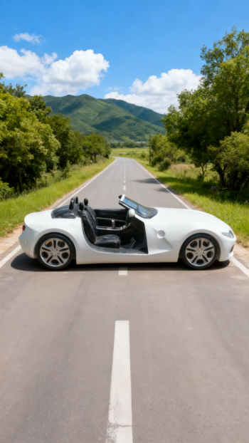 玻璃鋼汽車雕塑 (8)