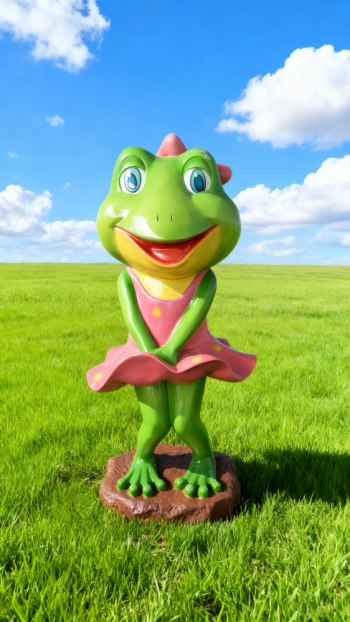 玻璃鋼青蛙雕塑 (19)