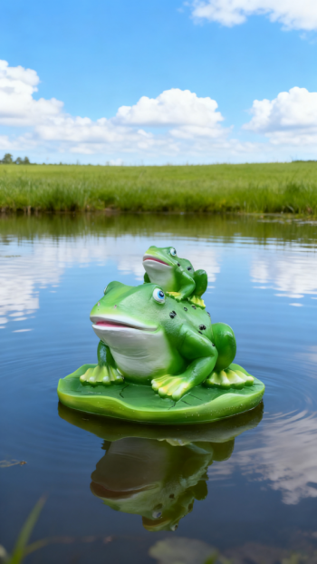 玻璃鋼青蛙雕塑 (23)