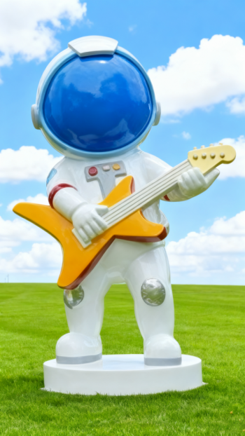 玻璃鋼太空人雕塑 (4)