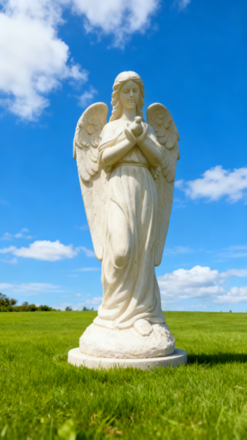 玻璃鋼天使雕塑 (2)