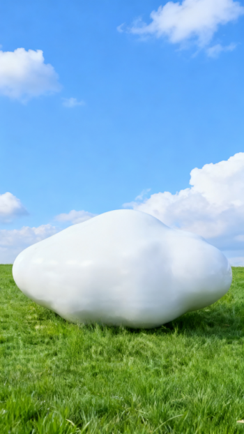 玻璃鋼云朵雕塑 (7)