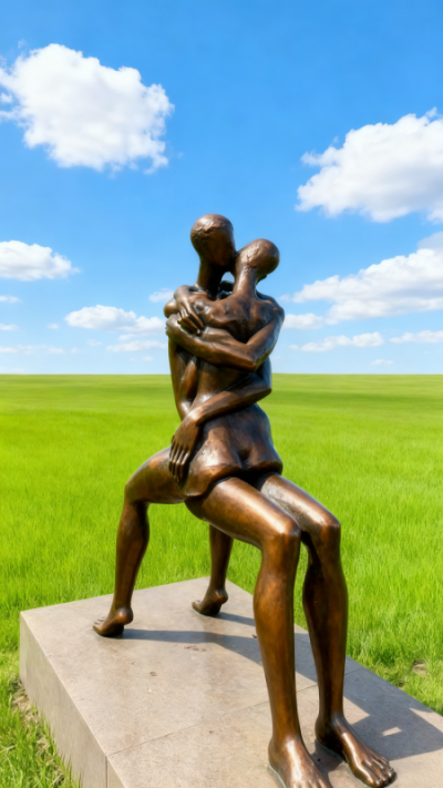 情侶人物雕塑 (6)