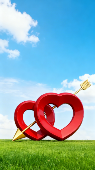 愛(ài)心雕塑 (1)