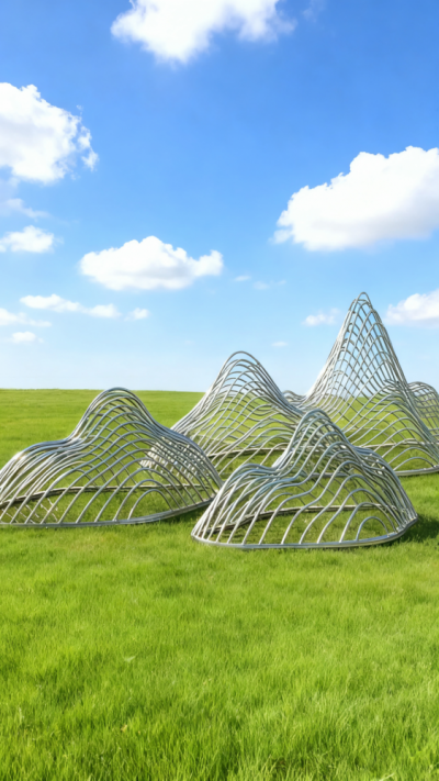 不敢信編織假山雕塑