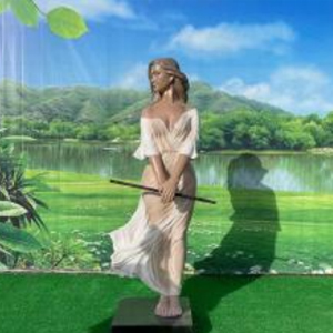 美女玻璃鋼仿真