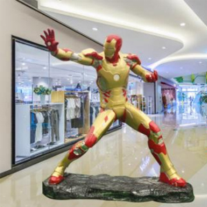 鋼鐵俠 玻璃鋼復(fù)仇者聯(lián)盟卡通動(dòng)漫人物