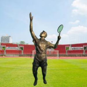 打羽毛球 玻璃鋼體育運(yùn)動(dòng)人物