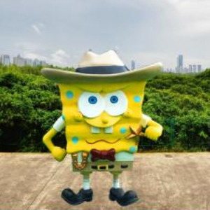 海綿寶寶 玻璃鋼