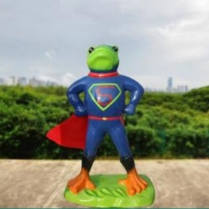 青蛙超人 玻璃鋼動(dòng)漫人物