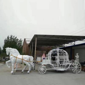 南瓜馬車 玻璃鋼