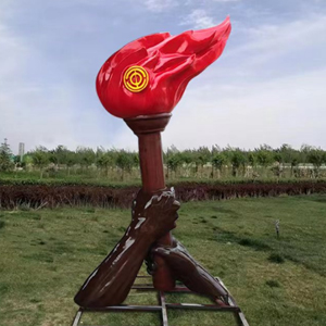 火炬手玻璃鋼景觀