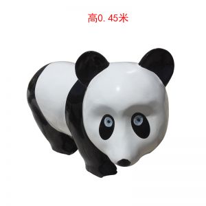 熊貓玻璃鋼卡通