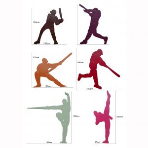 運(yùn)動(dòng)人物玻璃鋼剪影抽象人物