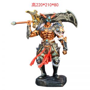 玻璃鋼英雄聯(lián)盟蠻王