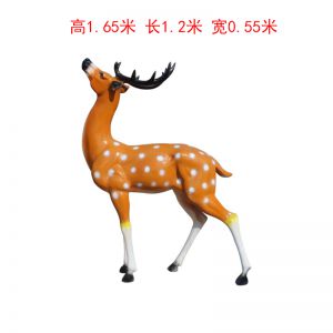 玻璃鋼仿真梅花鹿