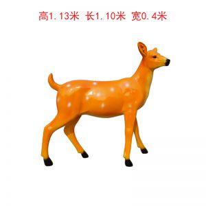 梅花鹿玻璃鋼仿真動物