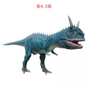 牛龍玻璃鋼仿真侏羅紀(jì)動(dòng)物