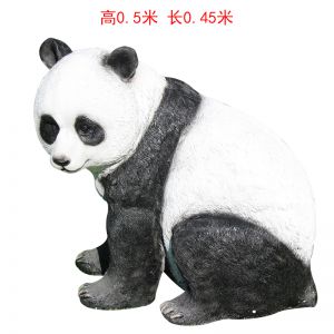玻璃鋼熊貓仿真